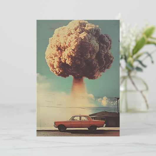 Drôle Carte Vous Manquant (Debout devant)