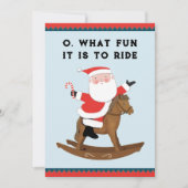 Drôle Cartes de fin de année de Noël (Devant)