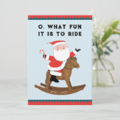 Drôle Cartes de fin de année de Noël (Debout devant)