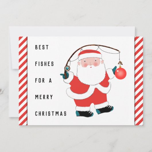 Drôle Cartes de fin de année de Noël (Devant)