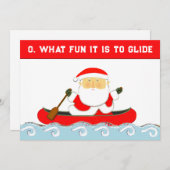 Drôle Cartes de fin de année de Noël (Devant / Derrière)