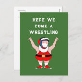 Drôle Cartes de fin de année de Noël (Devant / Derrière)