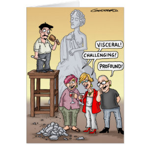 Drôle Cartoon Card par Clive Goddard