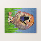 Drôle Cartoon Chow Chow 252 Piece Puzzle (Horizontal)