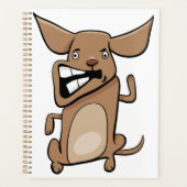 Drôle Cartoon fou chien Hilarious mignon animal an (Devant)