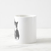Drôle Cat Café Mug Pour Adulte Drôle Cat Cote (Centre)