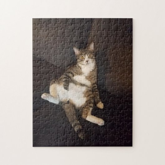 Drôle Cat Jigsaw Puzzle (Vertical)