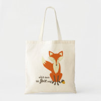 Drôle ce qui fait le Fox pour indiquer le sac