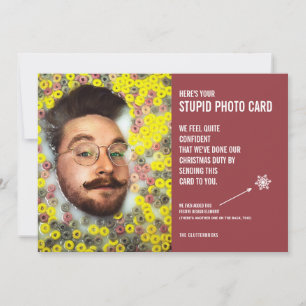 Drôle Céréal Guy Noël Stupide Carte photo