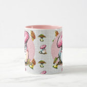 Drôle Champignons caricature Mug (Centre)