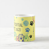 Drôle Chat Lady Design Coffee Mug Cup (Centre)