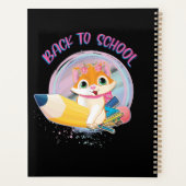 Drôle Chat Retour À L'École (Dos)