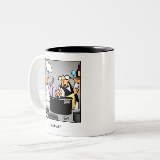 Drôle Chef Humour Mug café (Devant gauche)