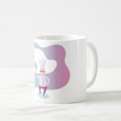 Drôle Chef italien Café Mug (Devant droit)