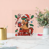 Drôle Cheval Joyeux Horsemas (Mariage)