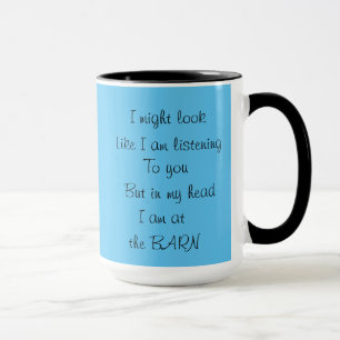 Drôle Cheval Mug