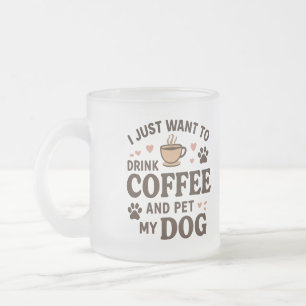 Drôle chien amoureux Mug Chien Maman Chien Papa