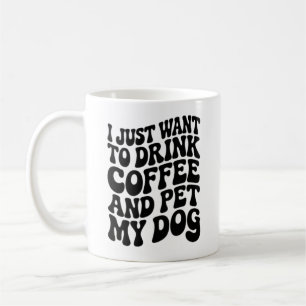 Drôle chien amoureux Mug Chien Maman Chien Papa