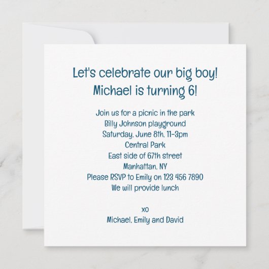 Drôle chien carte d'anniversaire, golden retriever (Dos)