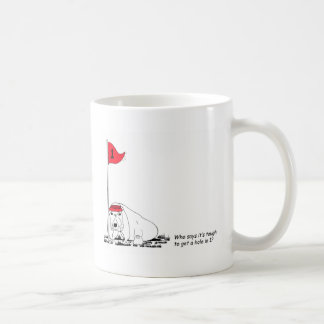Drôle chien de golf Mug