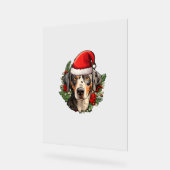 Drôle Chien de Noël Catahoula Leopard (Angle)