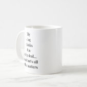 Drôle Chien Mug (Devant gauche)