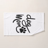 Drôle Chien Paw Chien Maman (Serviette à main)