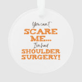 Drôle Chirurgie de l'épaule "Peur" (dos)