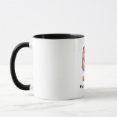 Drôle Chow Chow Chien Mug (Gauche)