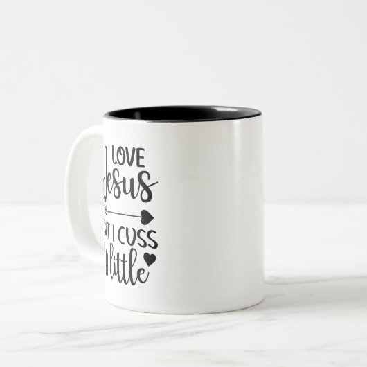 Drôle Christian Coffee Mug (Devant gauche)