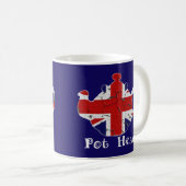 Drôle Citation café Mugs Pot Head British (Devant droit)