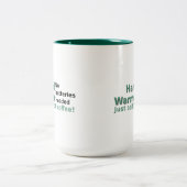 Drôle Citation de la Mug café chauffer la main (Centre)