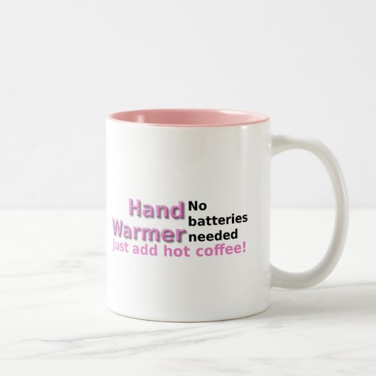 Drôle Citation de la Mug café chauffer la main (Droit)
