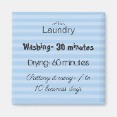 Drôle Citation de linge Refridgerator Magnet (Devant)