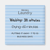 Drôle Citation de linge Refridgerator Magnet V2 (Devant)