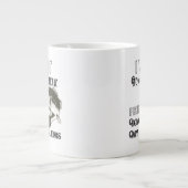 Drôle Citation de pêche Kayak Mug (Devant)