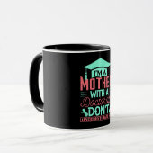 Drôle Citation/Dit Mug (Devant gauche)