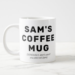 Drôle Citation Gag Cadeau Personnalisé Café Mug
