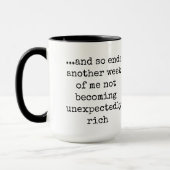 Drôle, Citation, Texte, Mug de café (Gauche)