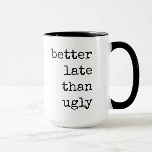 Drôle, Citation, Texte, Mug de café (Droite)