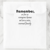 Drôle citations cadeaux humours autocollants famil (Sac)