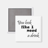 Drôle citations magnet cadeau blague humour remise (Recto/Verso)