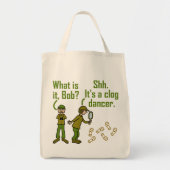 Drôle Clogger - Pas de pas Sac de dessin (Devant)