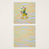 Drôle Clown Jouant Avec Des Boules Colorées (Devant & derrière)