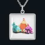 Drôle Collier de poulet cadeau<br><div class="desc">Colliers amusants avec poulets en attente Oeuf à Hatch Dessin de poules de dessin de dessin de dessin de dessin - ou Choisissez / Ajouter votre texte unique / Police / Couleur - Faites votre cadeau spécial - Redimensionnez et déplacez ou supprimez et ajoutez des éléments / image avec outil...</div>