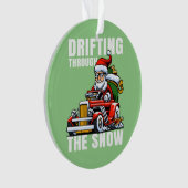 Drôle Conduite de voiture Père Noël comme la condu (devant)