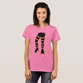 Drôle cool roller skater design t-shirt (Devant entier)