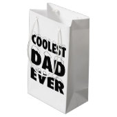 Drôle Coolest Papa Jamais Fête des pères | Sac Cad (Dos Angle)