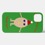 Drôle coque ipad Oeuf de Noël (Verso (horizontal))