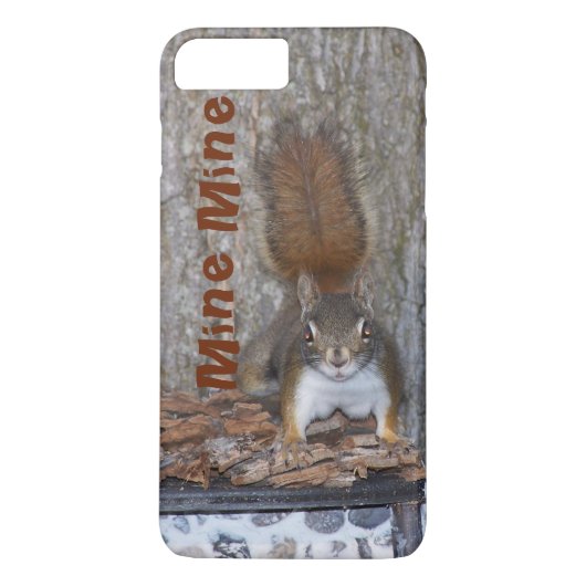 Drôle coque iphone d'écureuil (Dos)